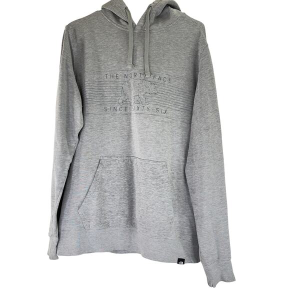 The North Face Men's Grey Since Sixty-Six Bear Graphic Sweatshirt Size Large - Picture 1 of 7